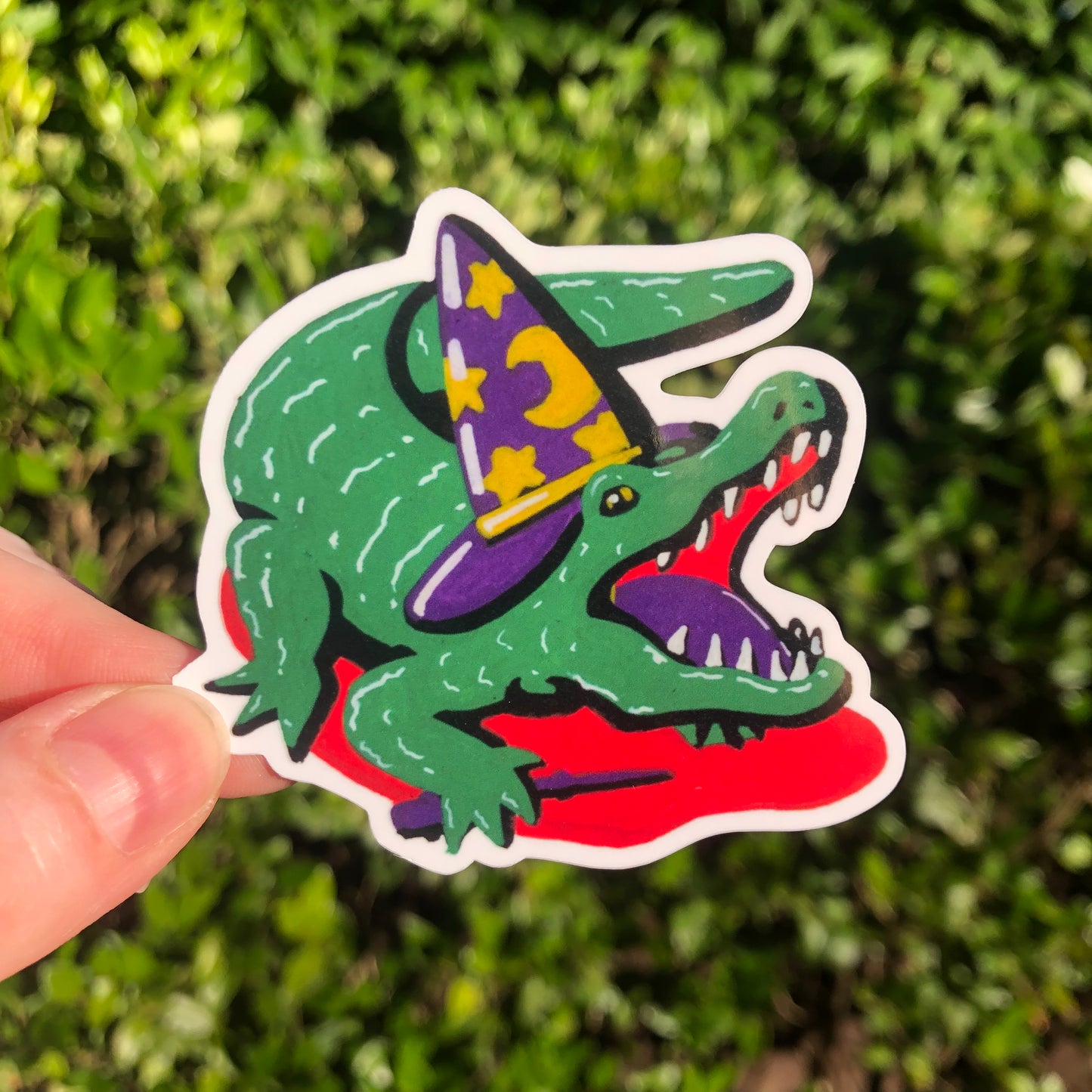 Warlock Croc Sticker