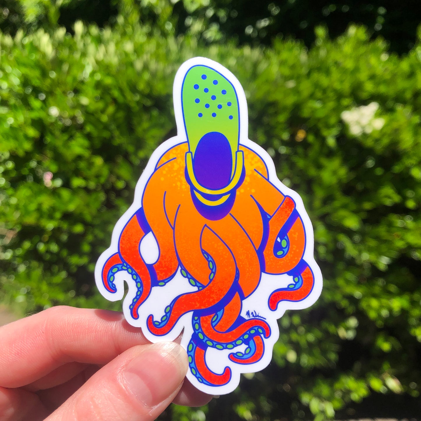 Croctopus Sticker