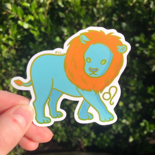 Leo Astrology Sticker