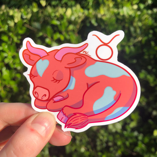 Taurus Astrology Sticker