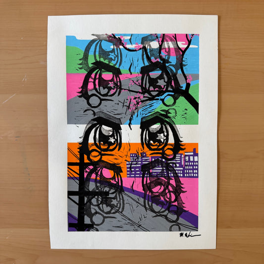 Crying Eyes No. 1 Painting