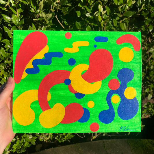 Abstract Primaries Painting