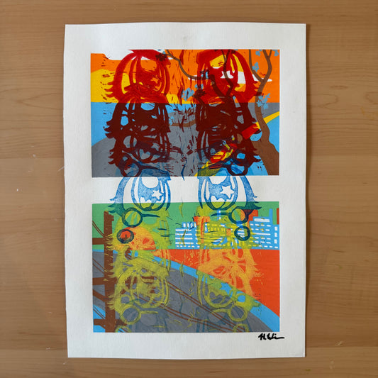 Crying Eyes No. 2 Painting