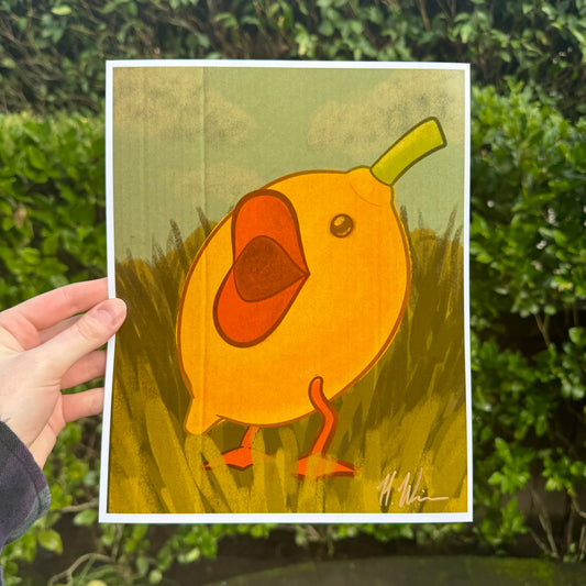 Lemon Duck Print