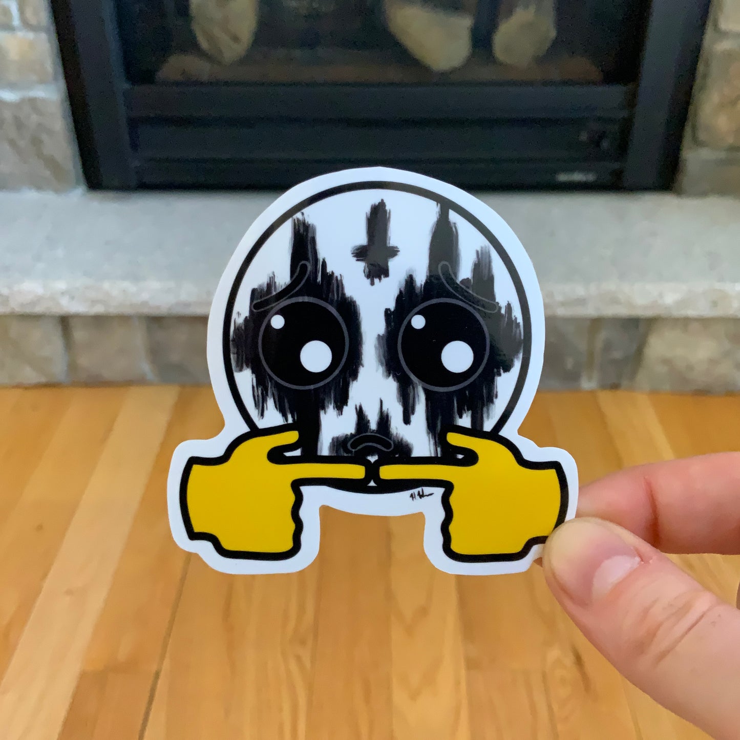 Corpse Paint Simp Sticker