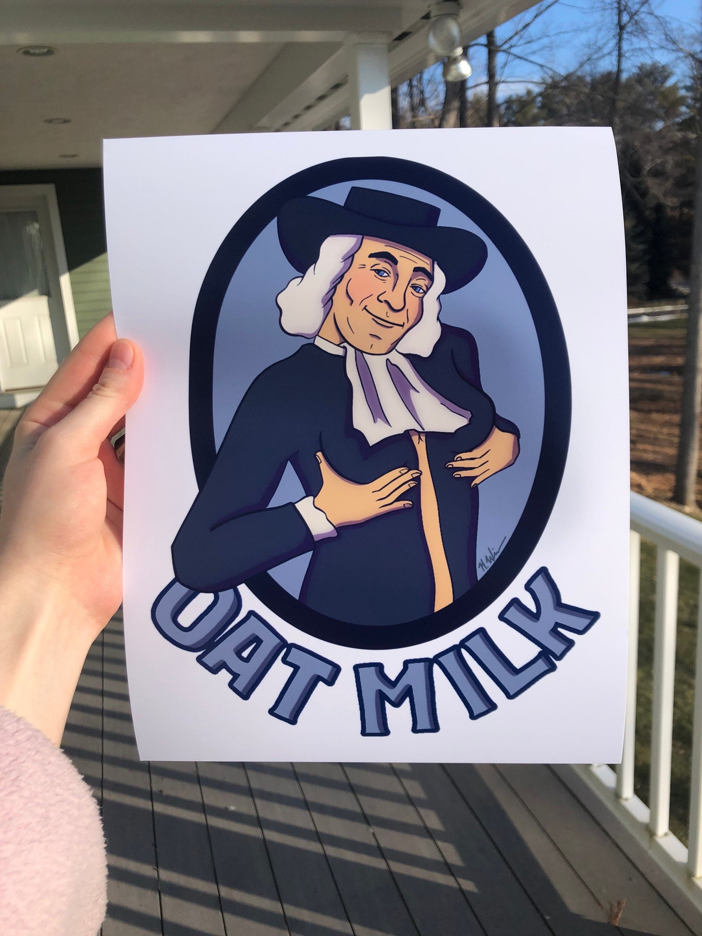 Oat Milk Print